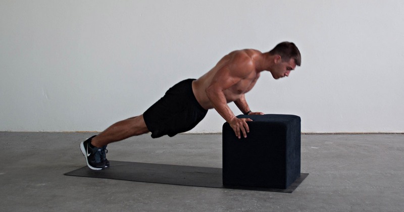Hands-Elevated Push-Up