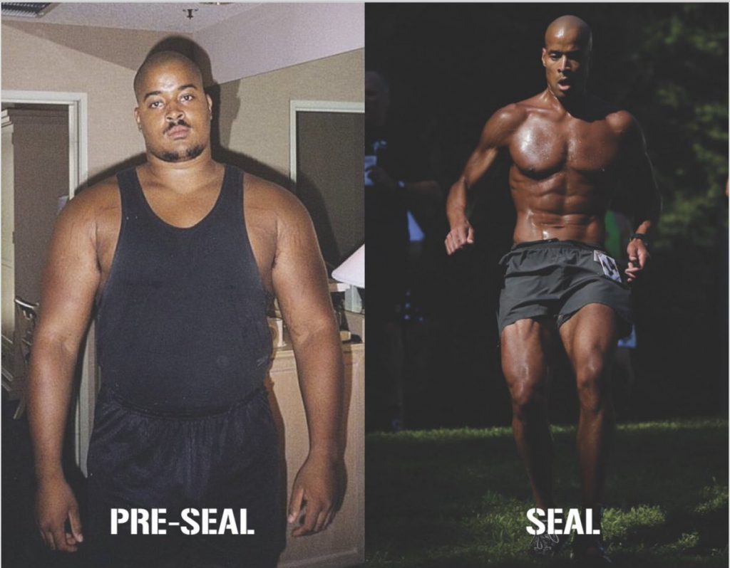 david goggins before and after